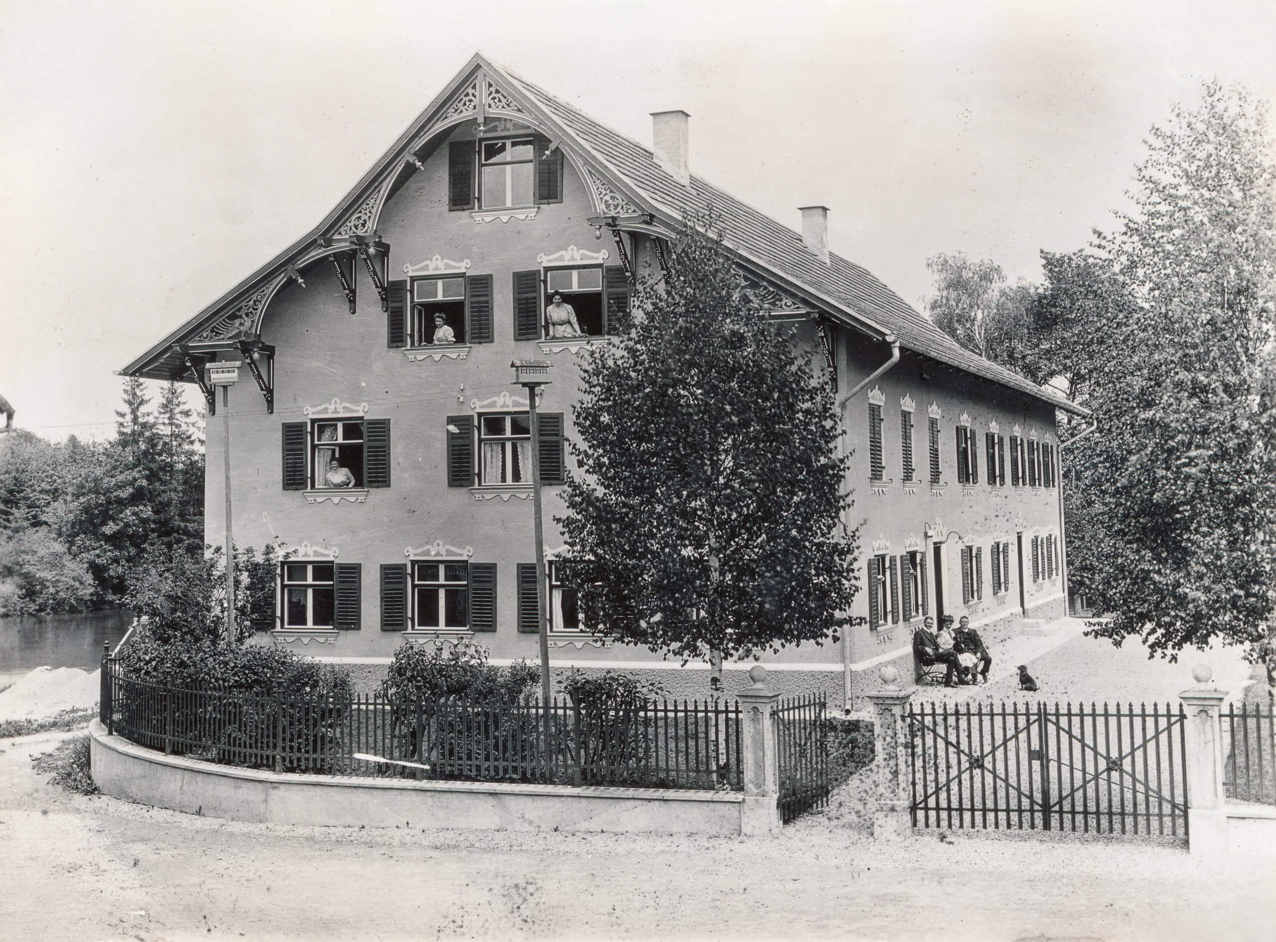 Herrenhaus im Jahr 1908