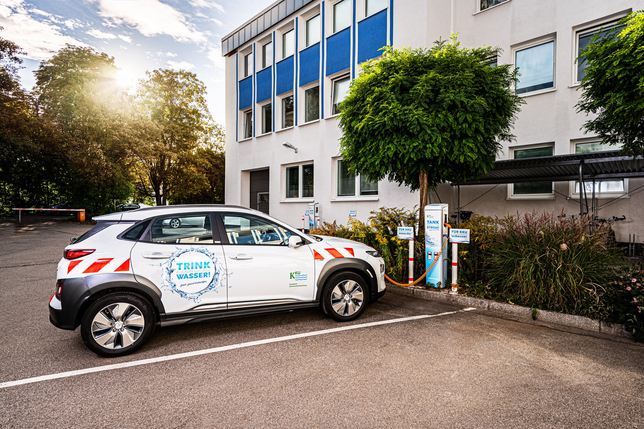Ladestation Kemptener Kommunalunternehmen