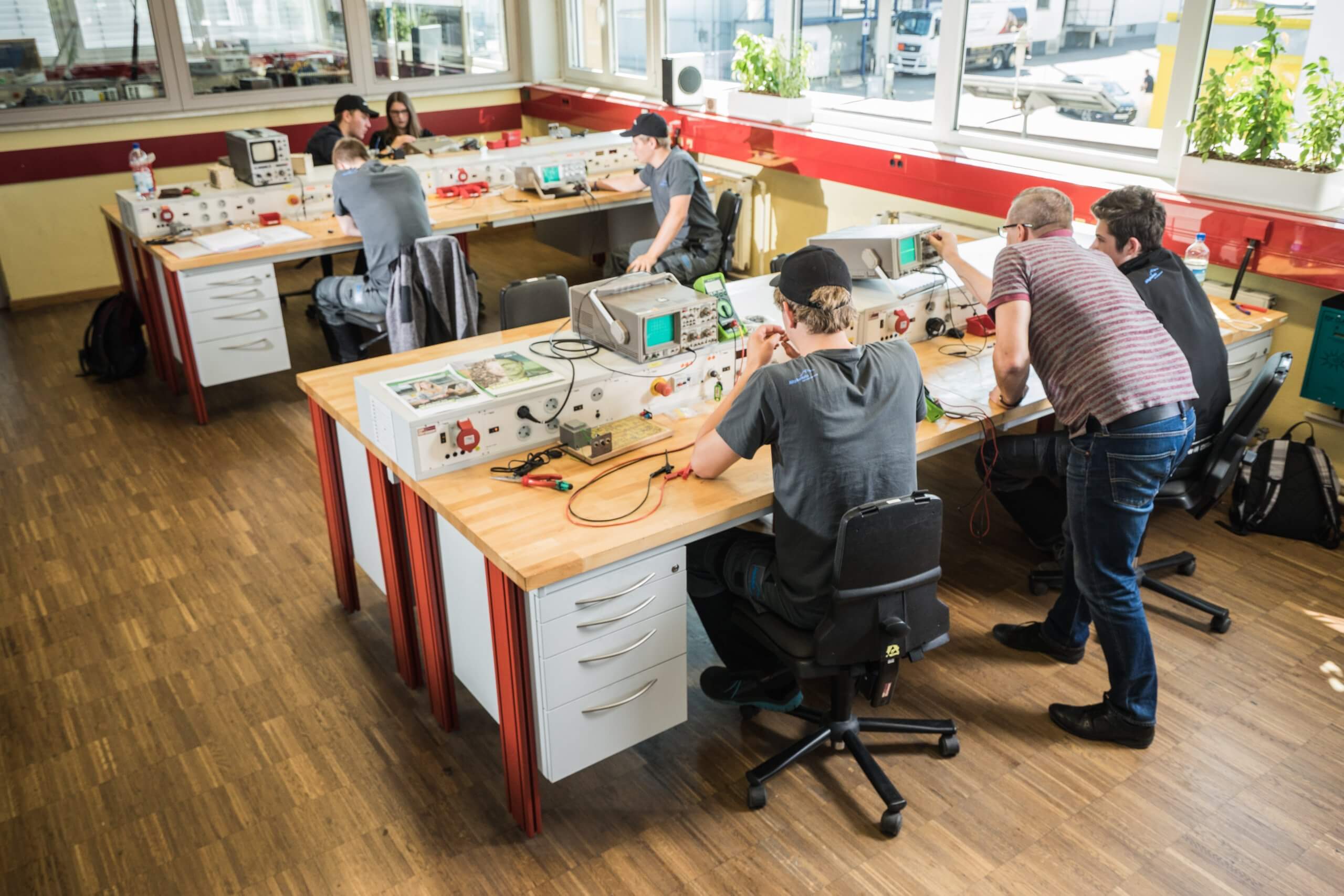 Elektroniker in der Lehre
