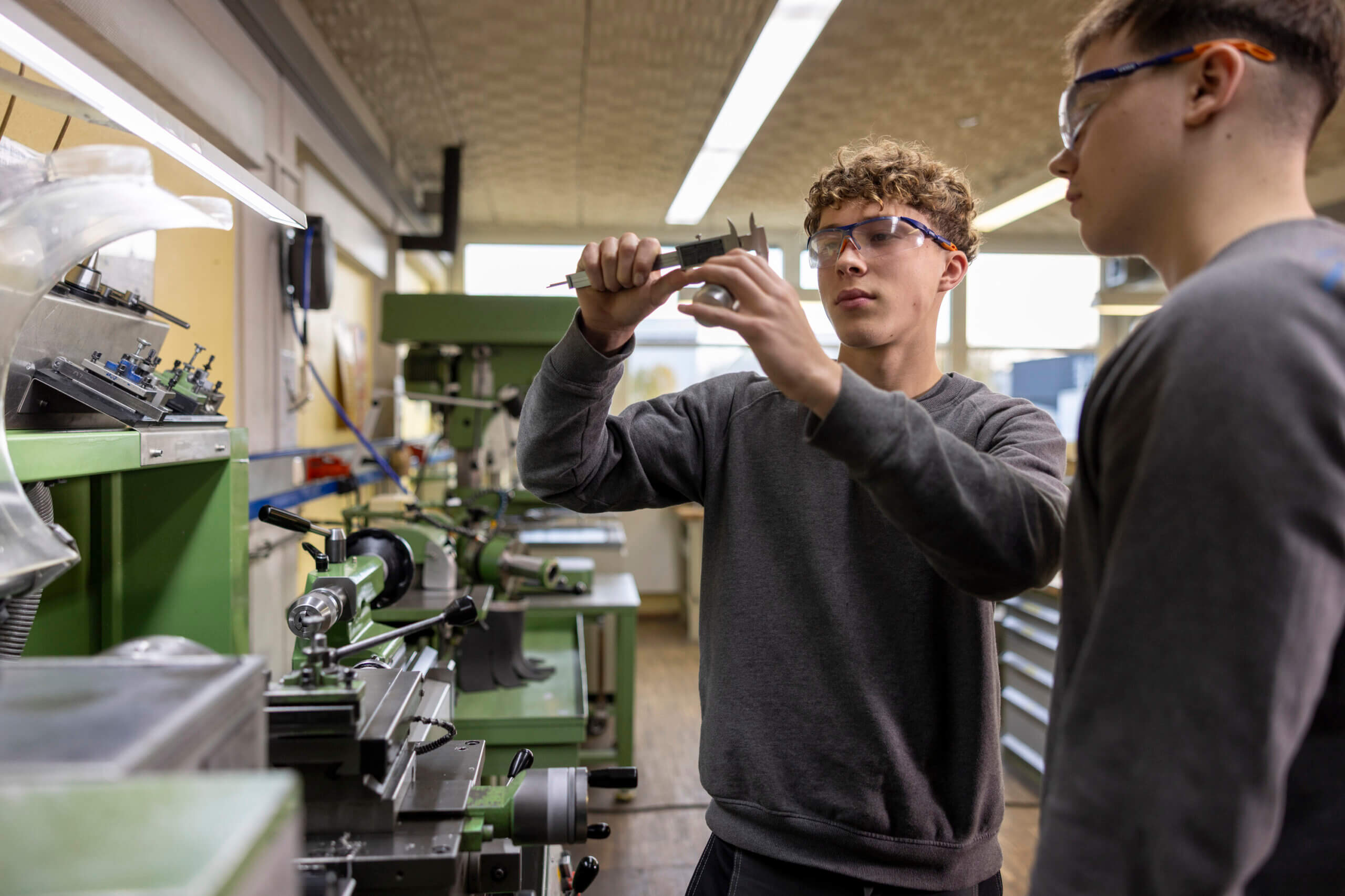 Industriemechaniker in der Lehre