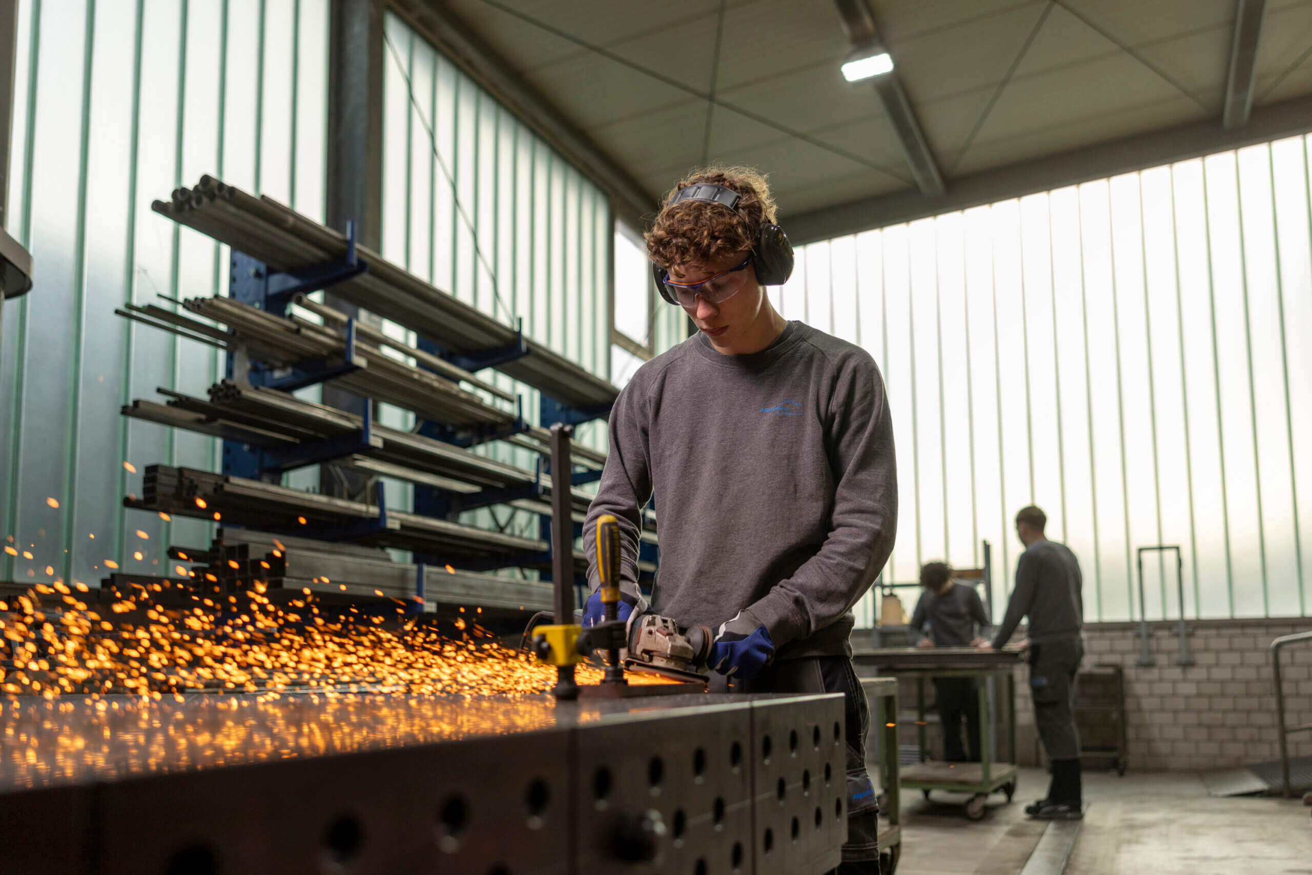 Industriemechaniker in der Lehre